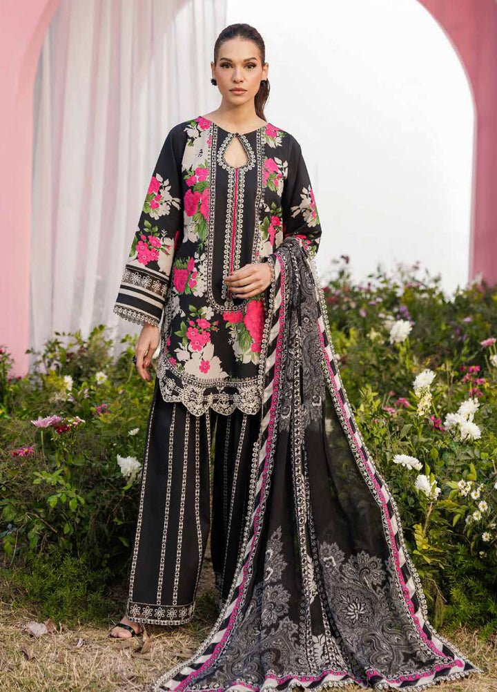 Rang e Bahar by Charizma Unstitched Embroidered Lawn 3 Piece Suit CHR26URB CRB6-06 - Summer Collection
