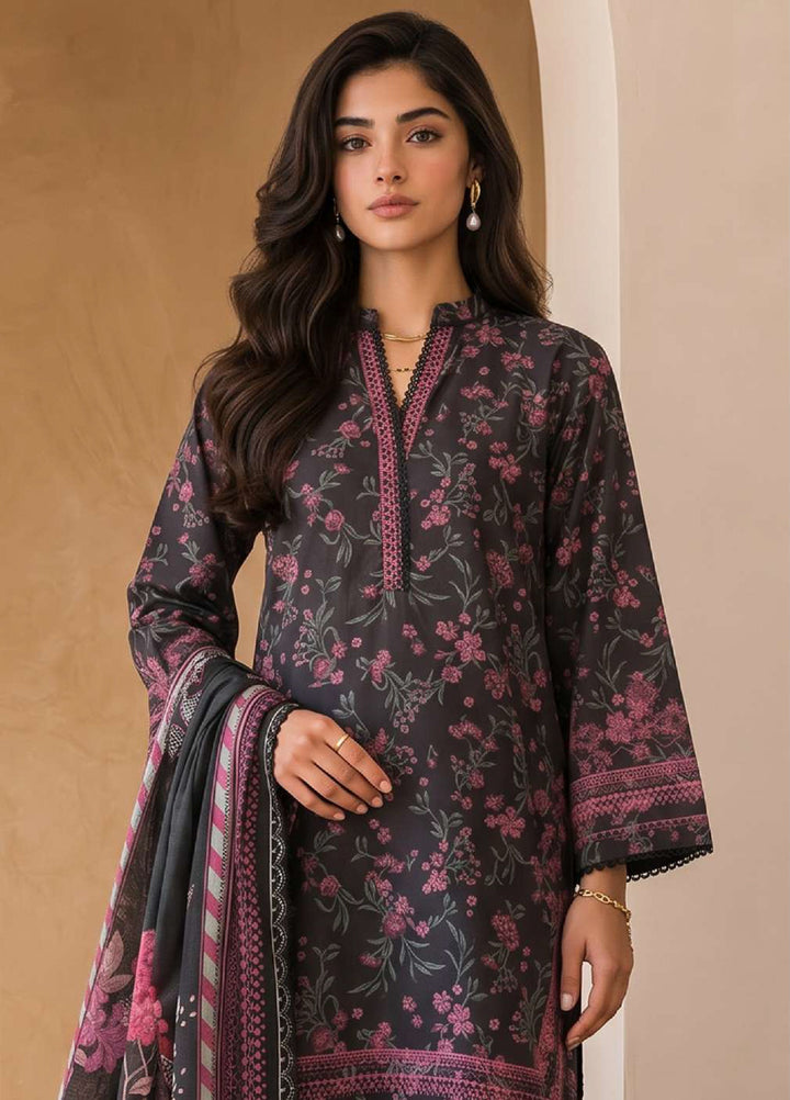 Zellbury Unstitched Printed Lawn 3 Piece Suit ZB26UCVII WUS26X30816 - Casual Collection