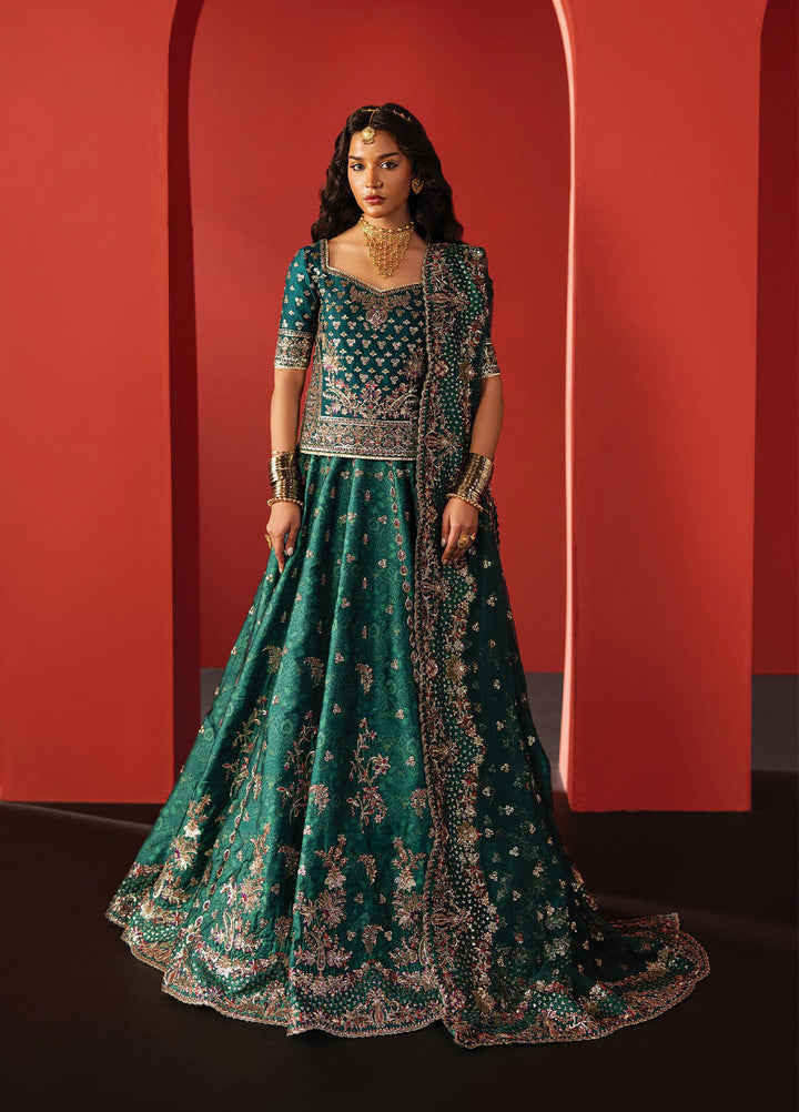 Divani by Afrozeh Unstitched Raw Silk Embroidered 3 Piece Suits AF25DS AS-25-02 Afsar - Festive Collection