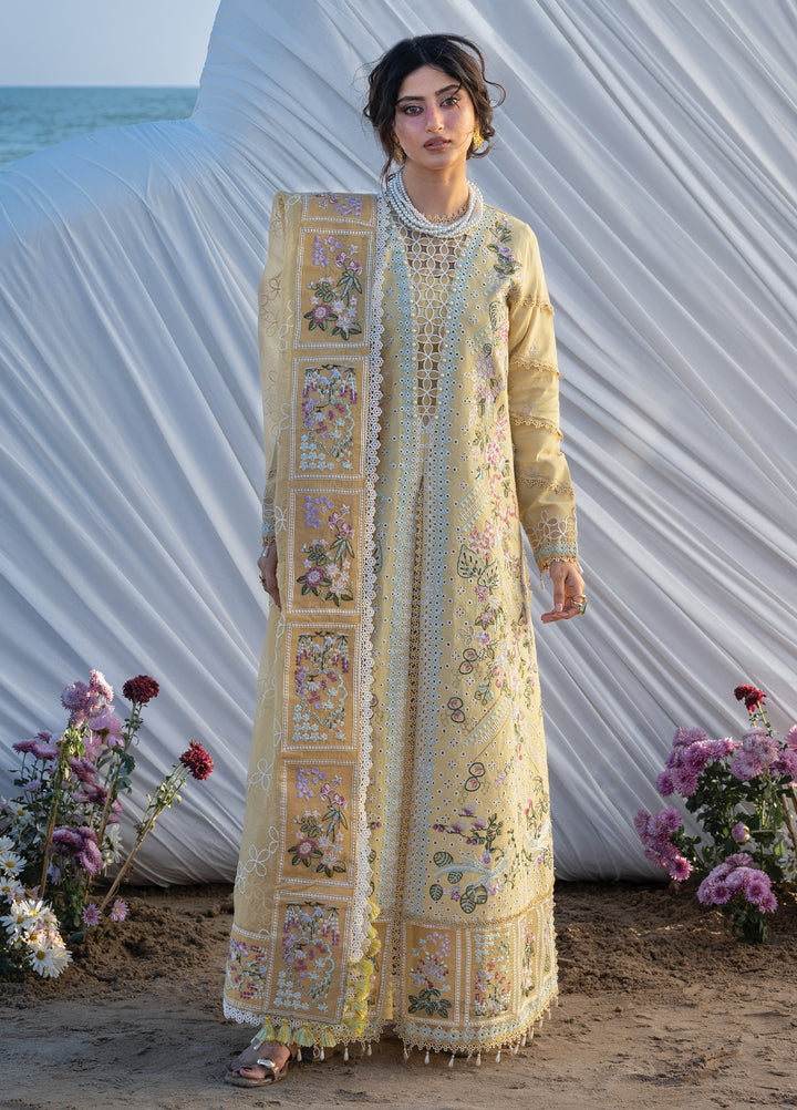 Sirene by Mahnur Unstitched Embroidered Lawn 3 Piece Suit MN26USL S-02 - Summer Collection