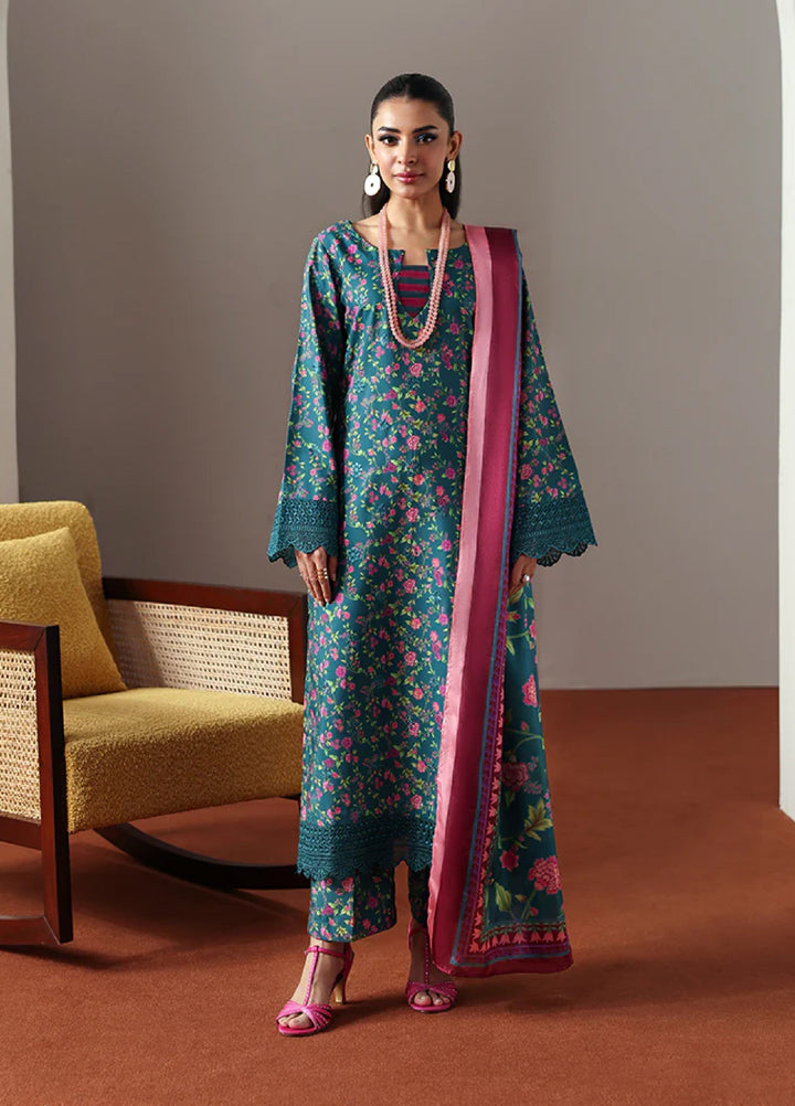 Basics by Gulaal Pret Embroidered Poly Lawn 3 Piece PL-07 Zeiren - Summer Collection