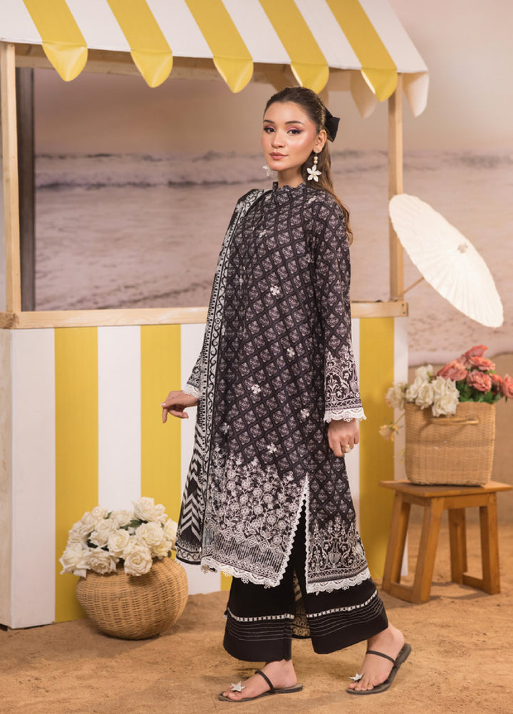 Regalia Textiles Unstitched Embroidered Lawn 3 Piece Suit RG26UEL D-1 - Casual Collection
