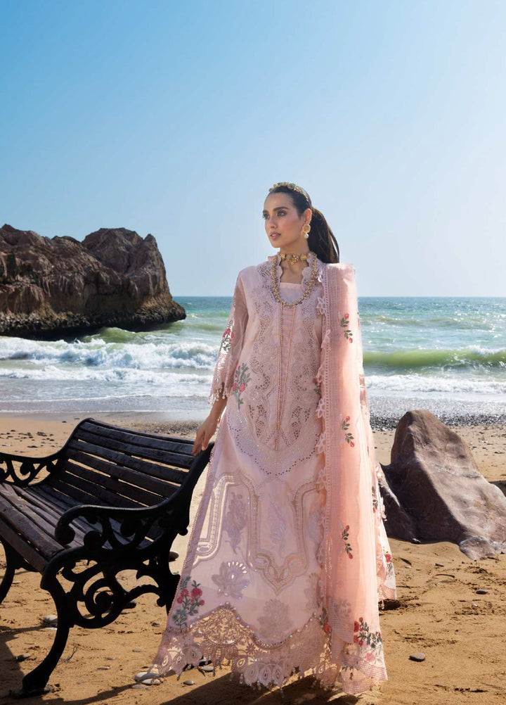 Mahiymaan by Al Zohaib Unstitched Embroidered Luxury Lawn 3 Piece Suit AZ26UM D-2 - Festive Collection