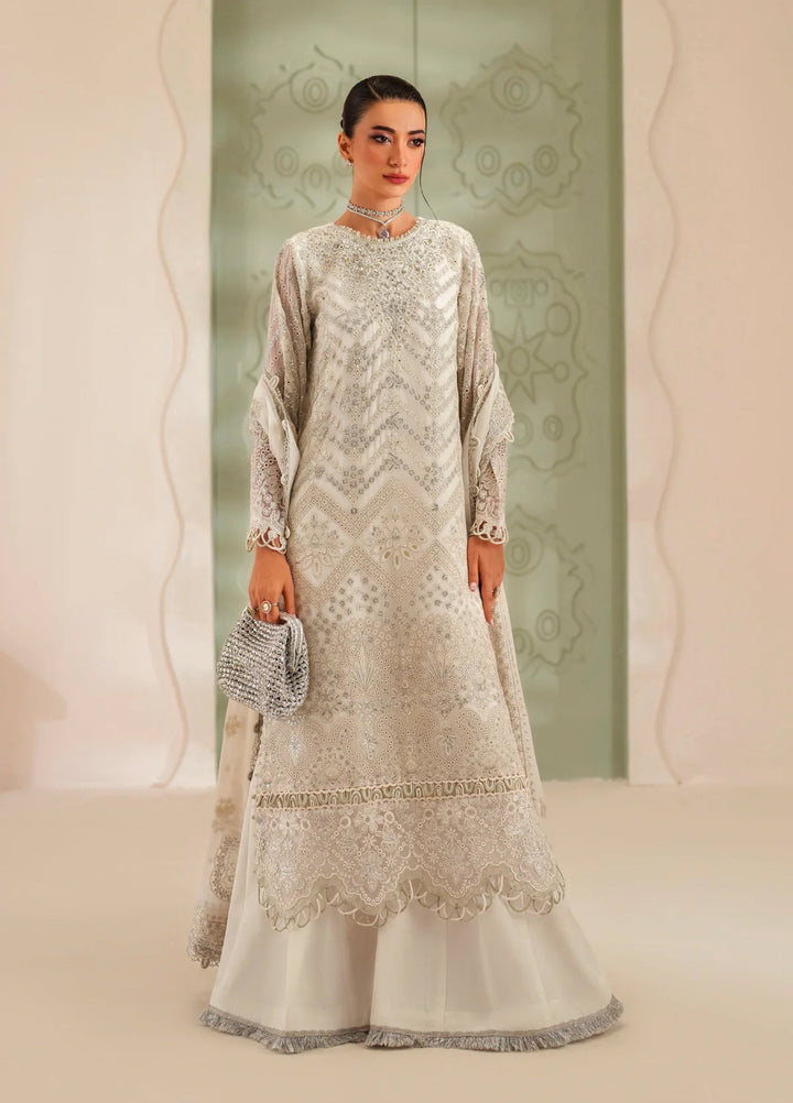 Xenia Formal Unstitched Luxury Chiffon Suits 3 Piece XE25FL Vareha - Formals Collection