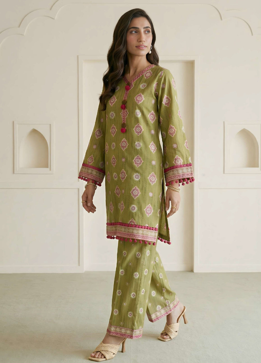 Zellbury Unstitched Embroidered Lawn 2 Piece Suit ZB26UC WUS26E20673 - Casual Collection