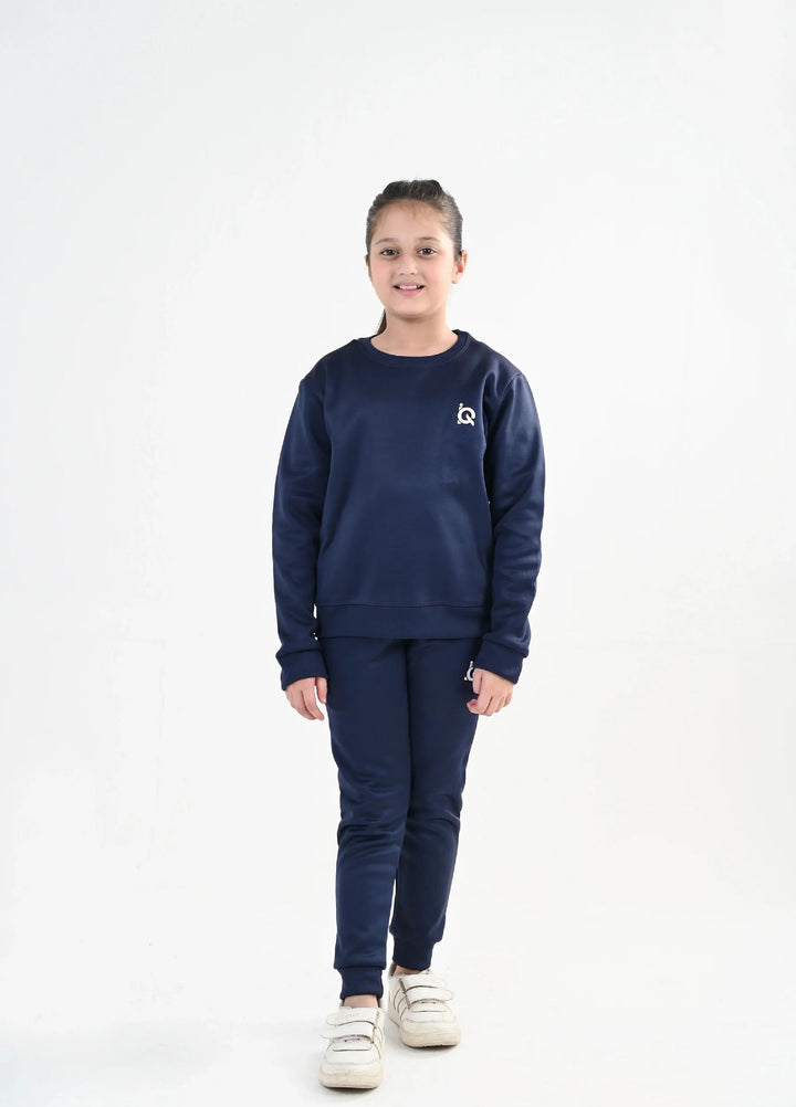 IQ Exclusive Kids Track Suit Fleece 2 PieceComfort Sweatshirt Tracksuit-Unisex Kids - Winter Collection