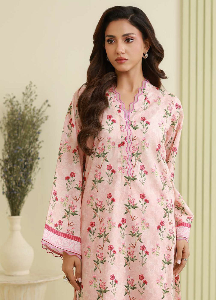 Zellbury Unstitched Printed Lawn 2 Piece Suit ZB26UC WUS26E20744 - Casual Collection