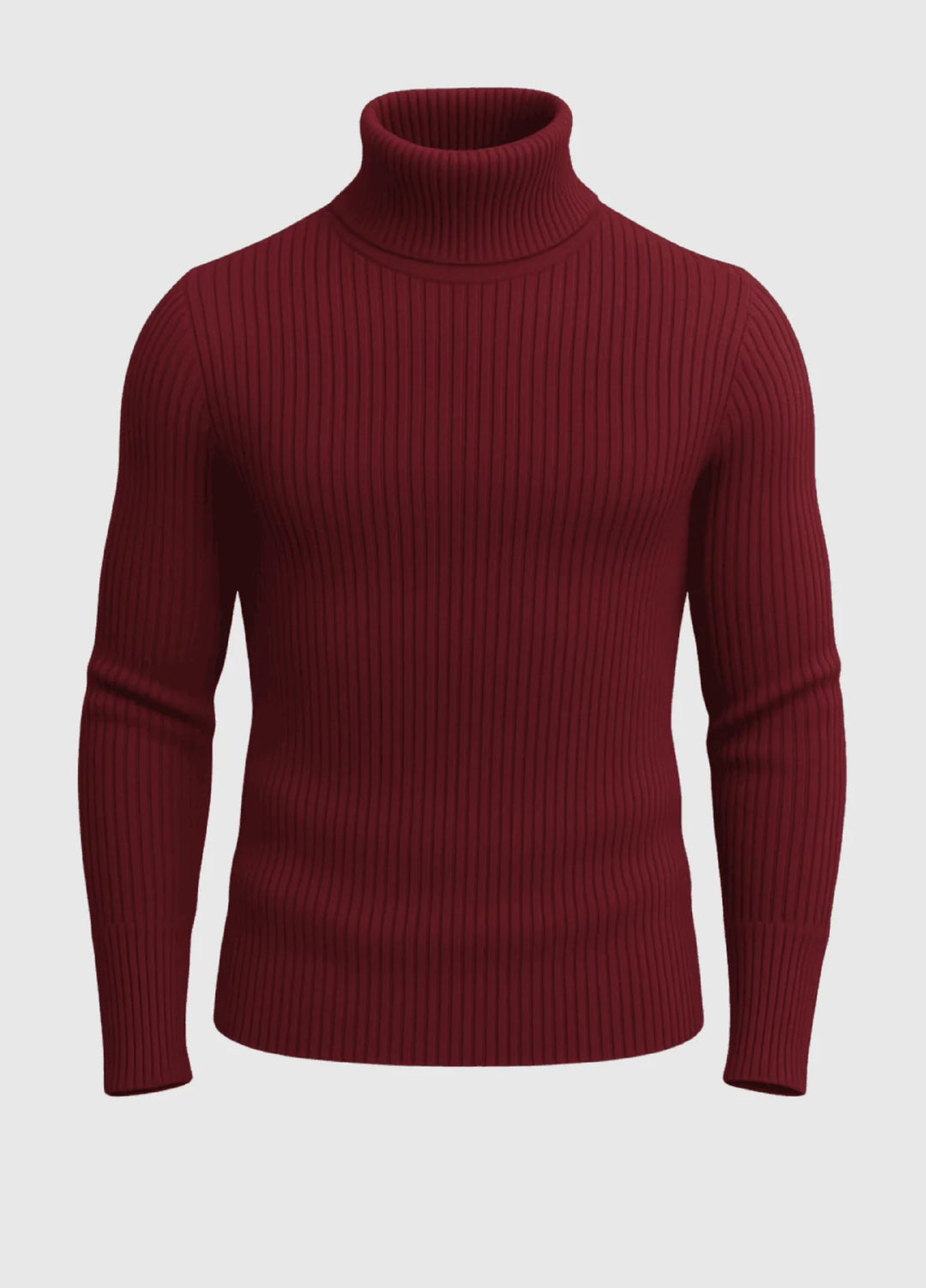 Mercato RTW Solids Fleece 1 Piece Maroon High Neck