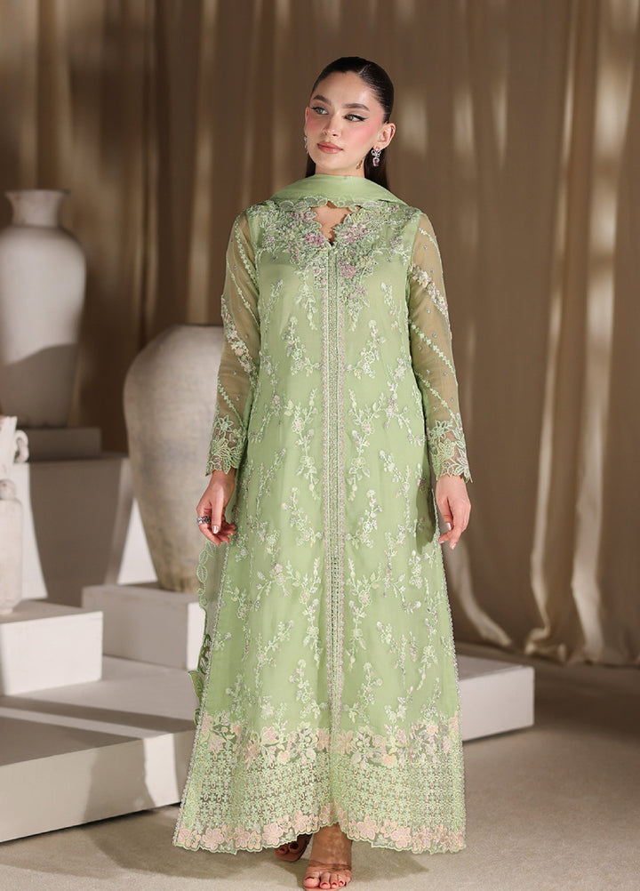 Azure Unstitched Embroidered Chiffon 3 Piece Suit AZ26ULC Fairy Fern - Festive Collection
