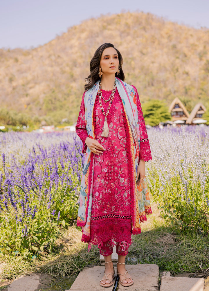 Shezlin by Aabyaan Unstitched Embroidered Chikankari 3 Piece Suit ABY26UCS FARYAL - Eid Collection