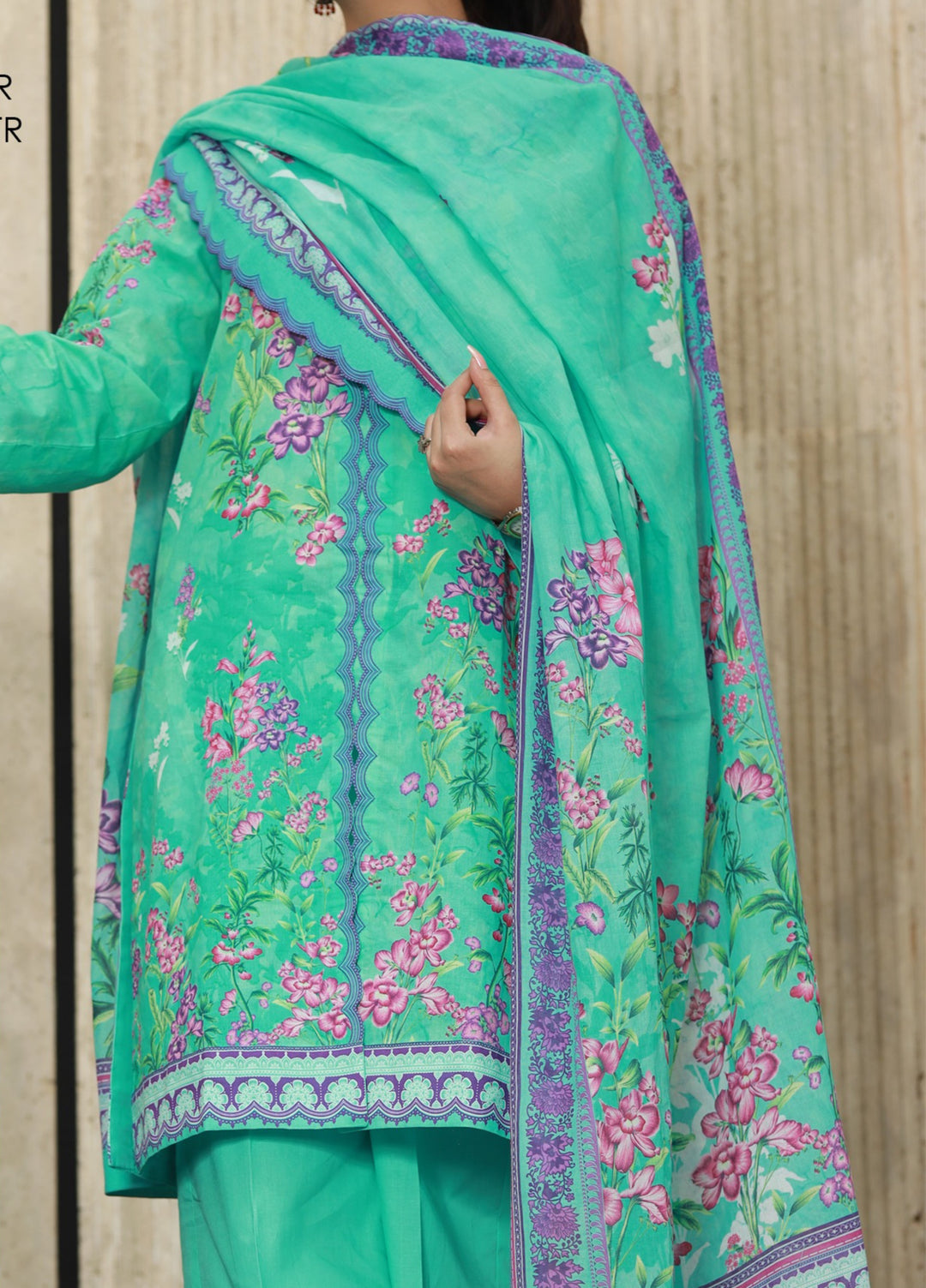 The Garden Muse by Chameli Unstitched Printed Lawn 3 Piece Suit CHM26UGM WRTS-0007 - Summer Collection