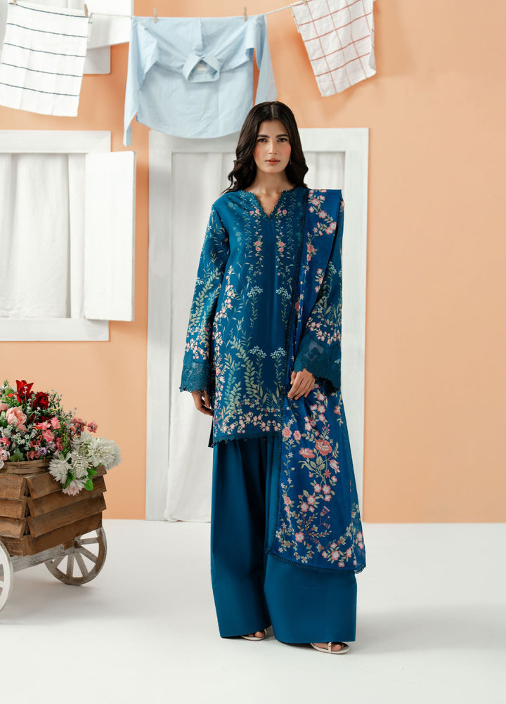 Sundaze by Zarposh Unstitched Printed Lawn 3 Piece Suit ZR26USL Neroli - Festive Collection