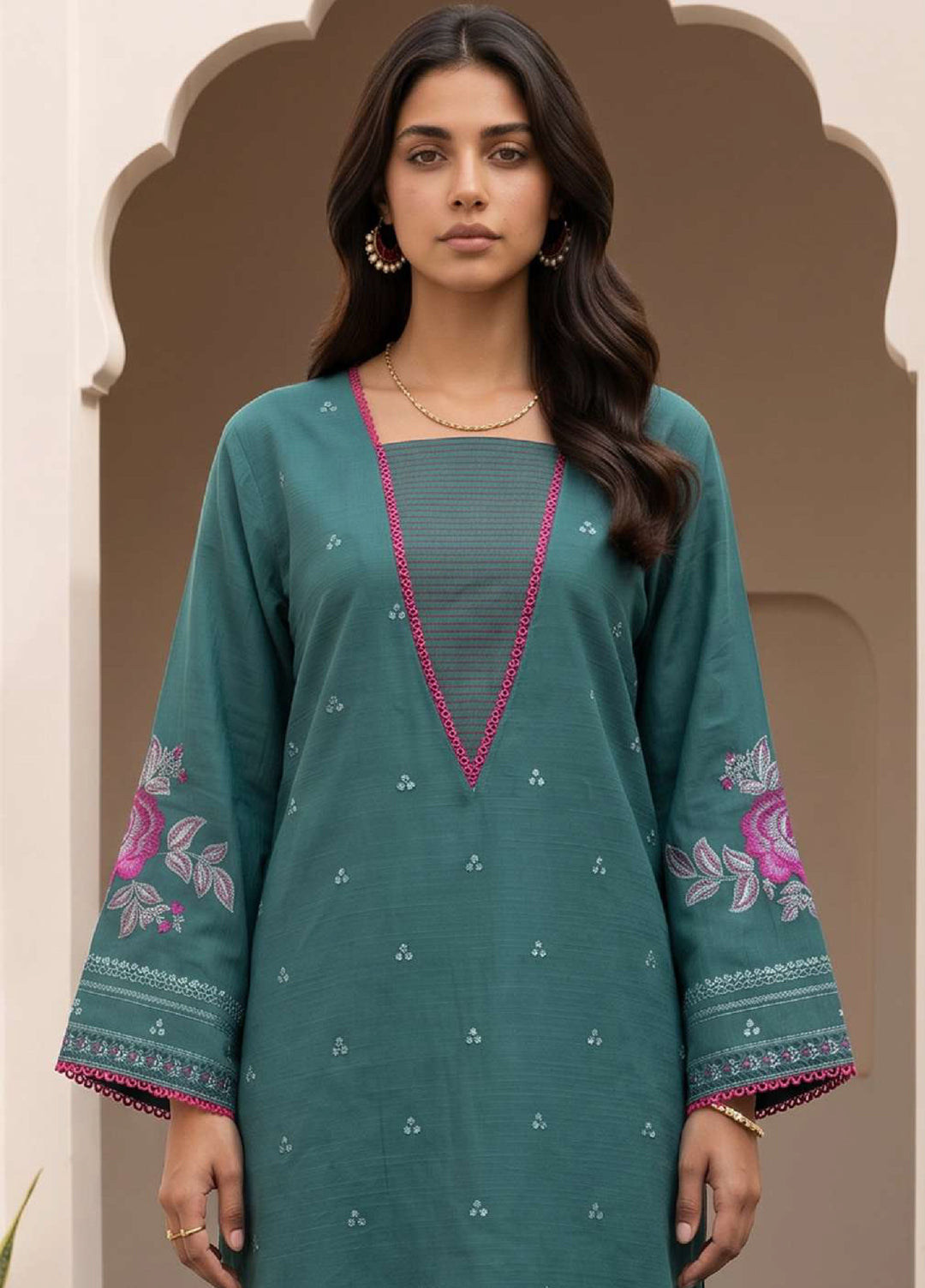 Zellbury Unstitched Embroidered Lawn 2 Piece Suit ZB26UC WUS26E21213 - Casual Collection
