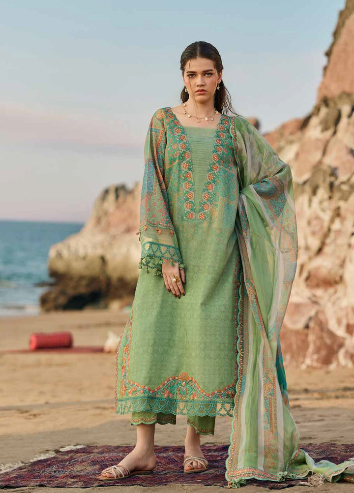 Swiss Miss by Charizma Unstitched Embroidered Swiss Voil 3 Piece Suit CHR26USM CSM6-03 - Summer Collection