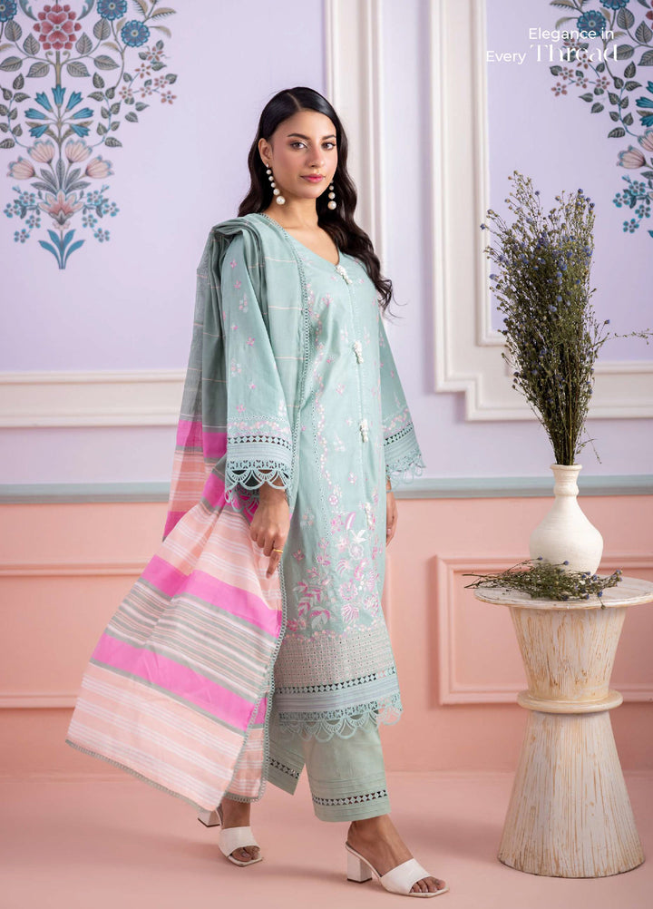 Zellbury Unstitched Printed Lawn 3 Piece Suit ZB26UC WUS26E30645 - Casual Collection