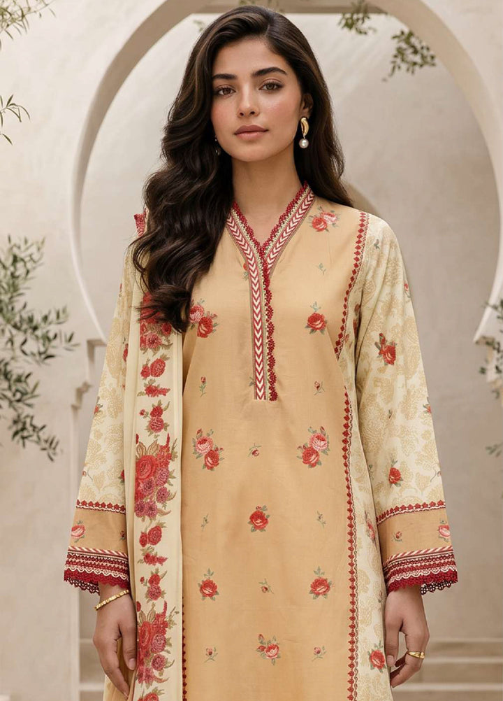 Zellbury Unstitched Printed Lawn 3 Piece Suit ZB26UCVII WUS26X38057 - Casual Collection