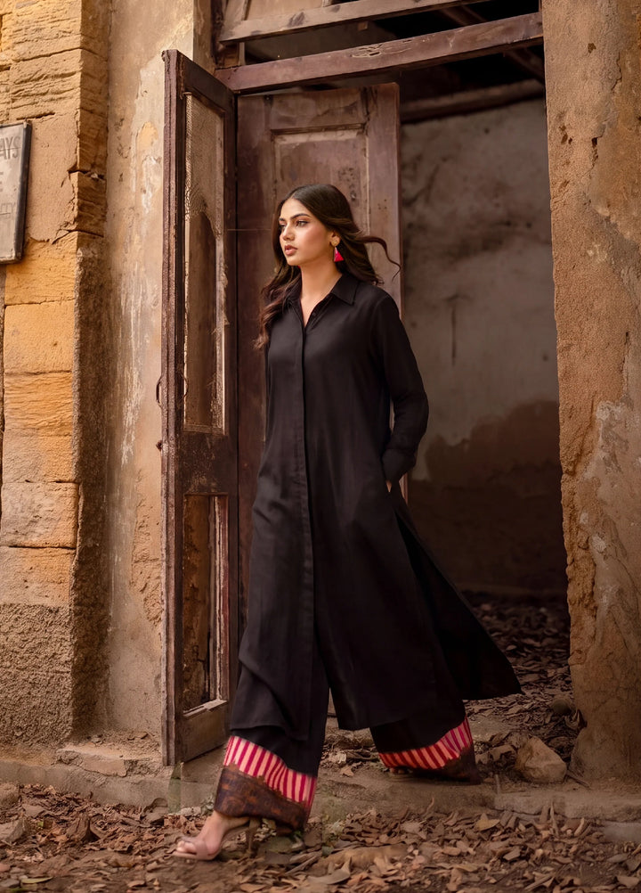 Dareecha by Daak RTW Printed Cotton Silk 2 Piece Suit MCOS-B MENDOZA MCOS-B - Festive Collection