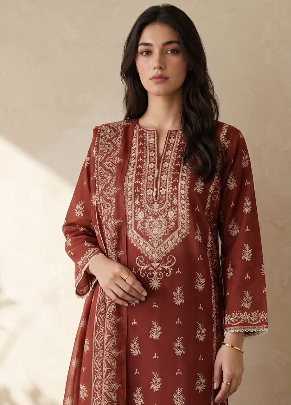 Zellbury Women RTW Printed Lawn 3 Piece Suit ZB26RLC WPS2632491 - Casual Collection
