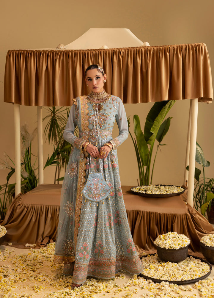 Sara Jahan Women RTW Embroidered Chiffon 3 Piece Suit SJ26RF NSJ-1065 - Festive Collection
