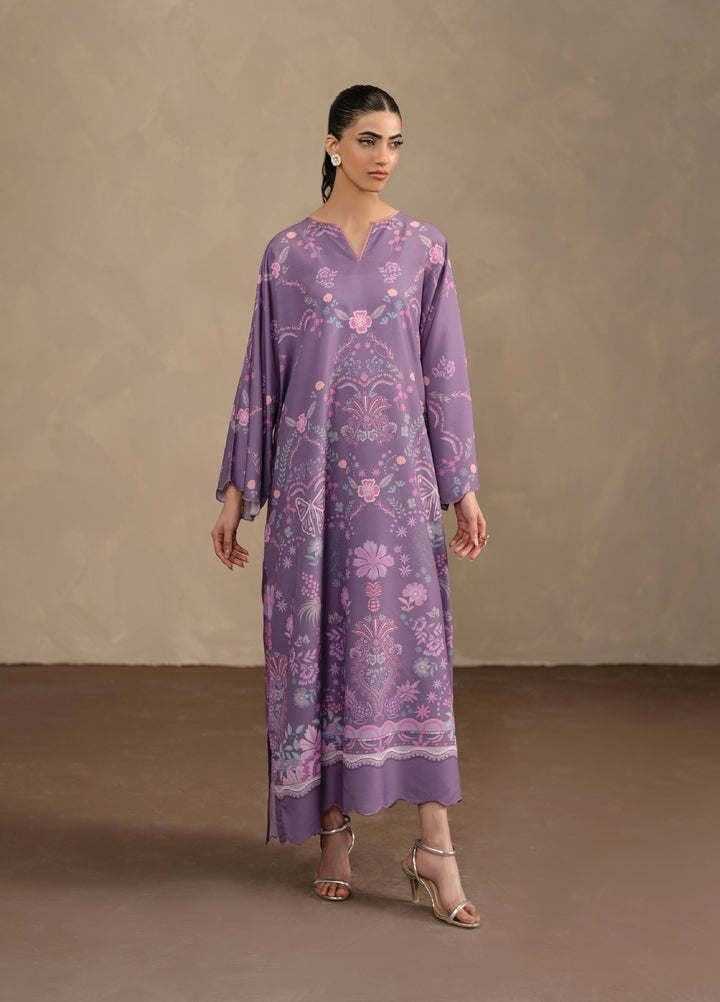Seran Women Pret Printed Poly Cambric Kaftan SN26PK D-7 Lilura - Casual Collection