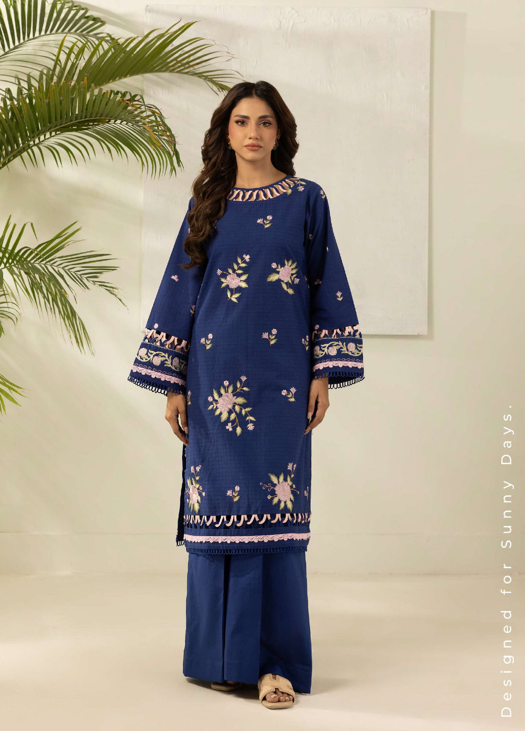 Zellbury Unstitched Embroidered Lawn 2 Piece Suit ZB26UVIII WUS26E21206 - Casual Collection
