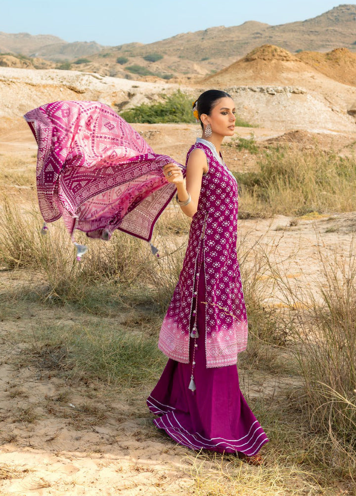 The Chunri by Gul Ahmed Unstitched Printed Lawn 3 Piece Suit GA26UTCL CL-62109 B - Summer Collection