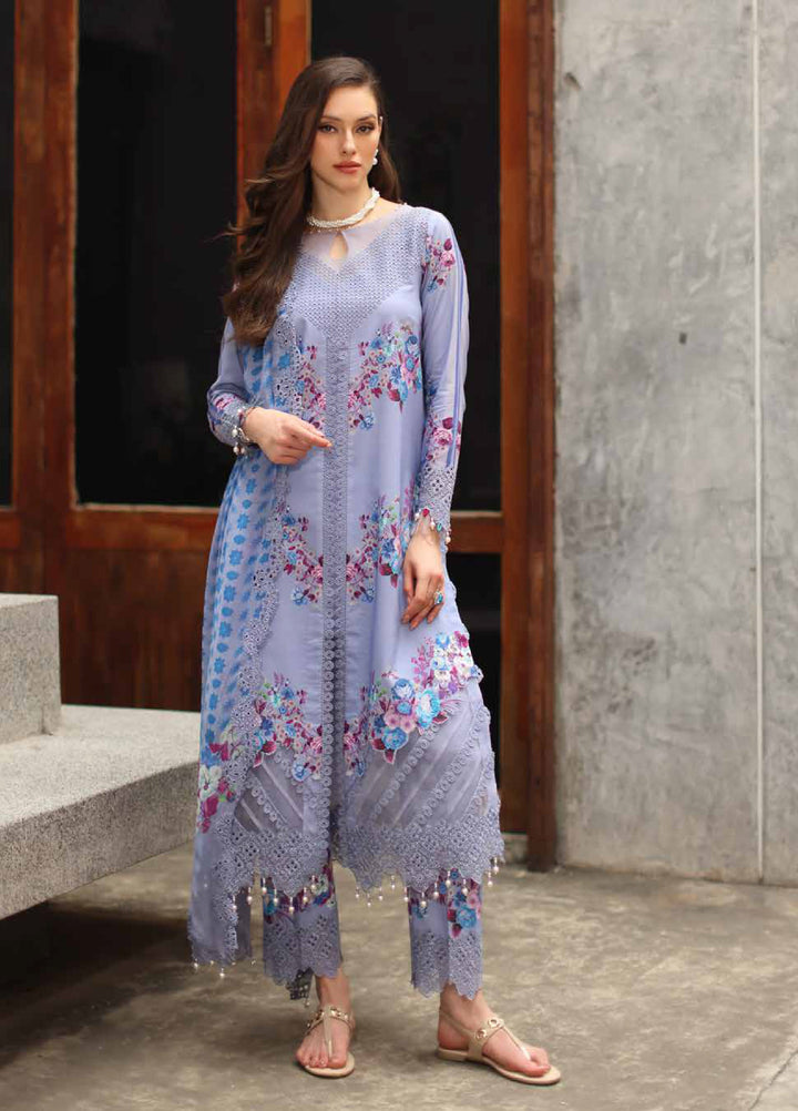 Signature by Charizma Unstitched Printed Lawn 3 Piece Suit CHR26USL CS6-09 - Summer Collection