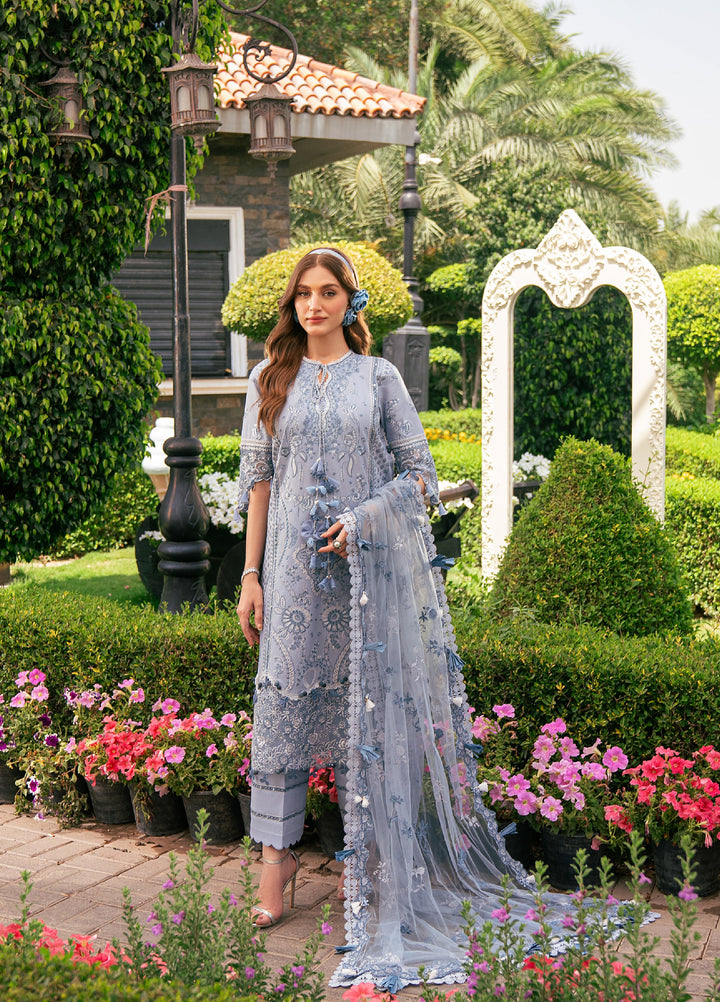 Feerie by Sundas Ahad Unstitched Embroidered Lawn 3 Piece Suit SNA26ULF Lunelle ELL-02 - Eid Collection