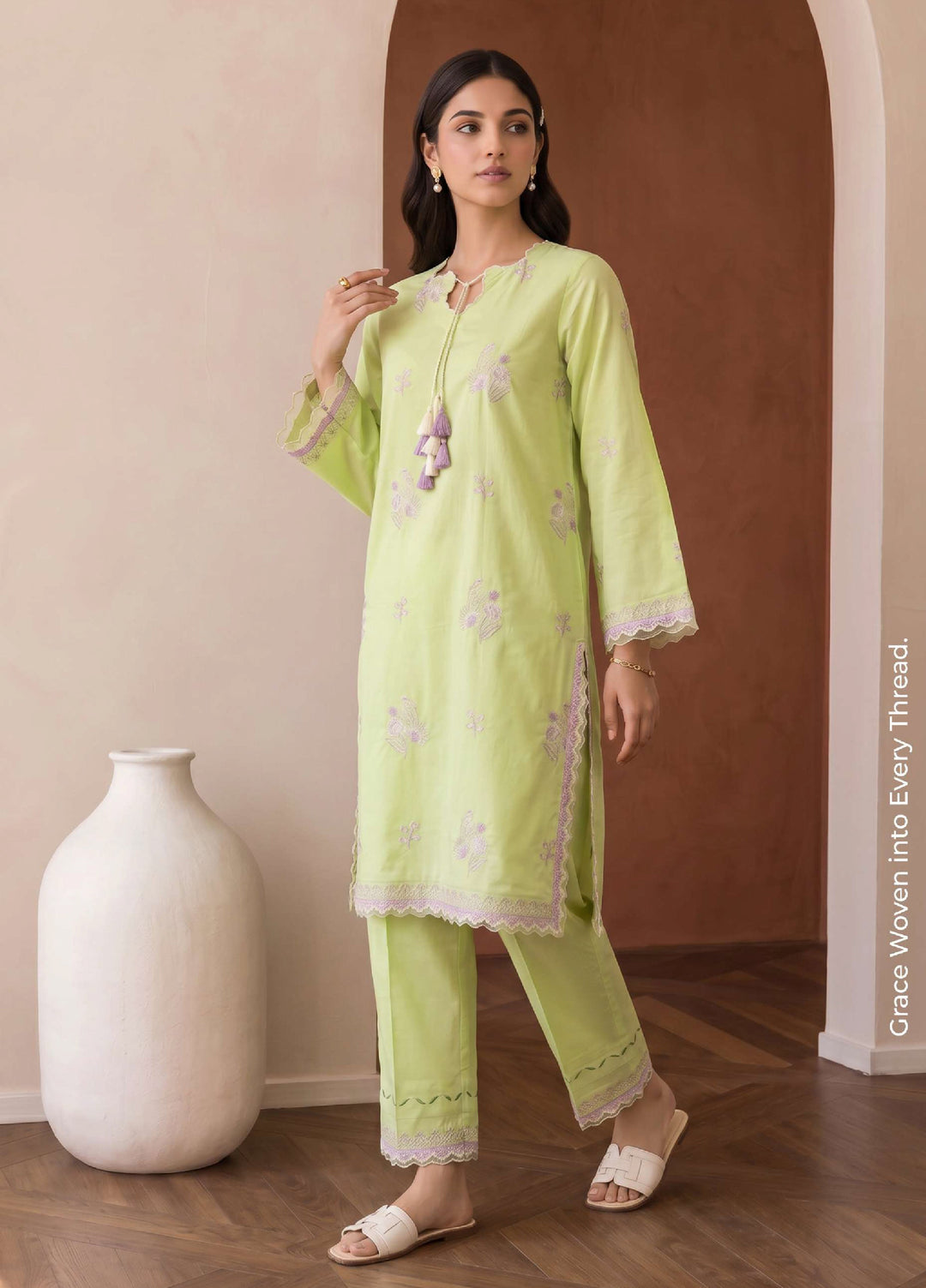 Zellbury Unstitched Embroidered Lawn 2 Piece Suit ZB26UVIII WUS26E21218 - Casual Collection