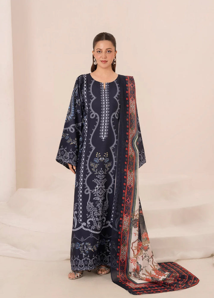 Crimson Hawk by Chandan Nagri Women Pret Printed Crepe 3 Piece Suit FLORIA - Casual Collection