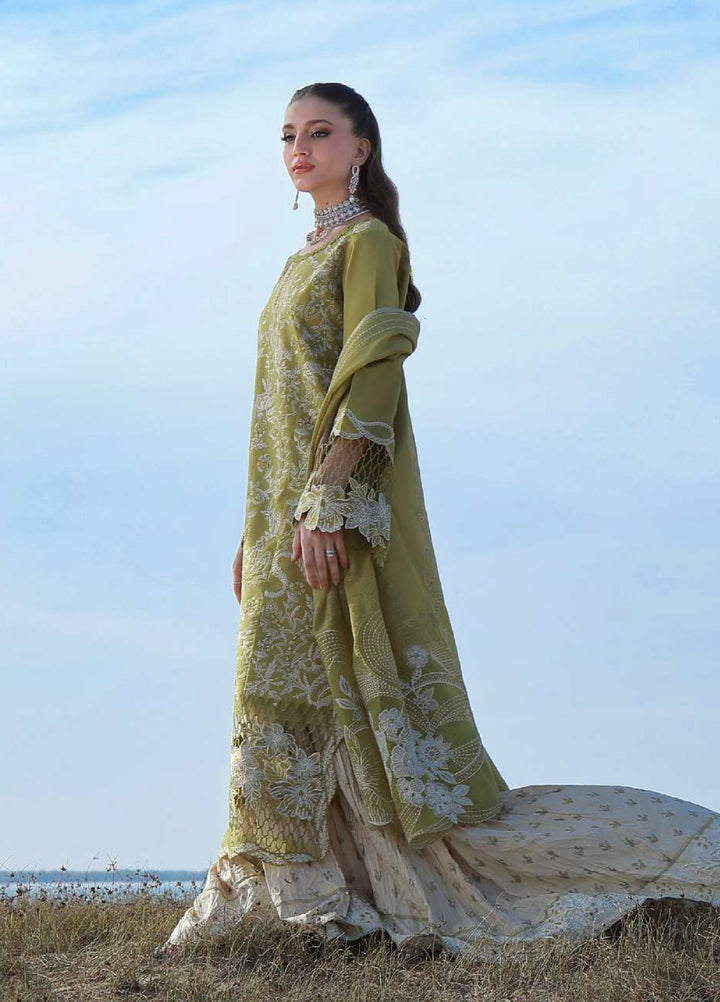 Rang Rasiya Premium Unstitched Embroidered Lawn 3 Piece Suit RR26UP D-11 Zariah - Festive Collection