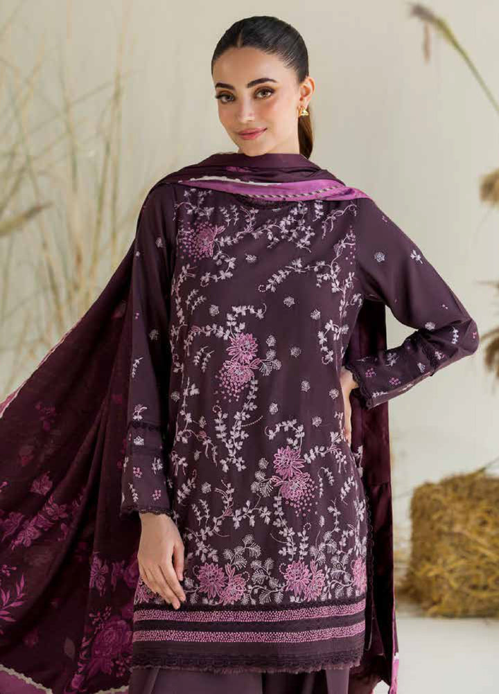 Sobia Nazir Winter Embroidered Karandi Suits 3 Piece SN25WU D-02 B - Winter Collection