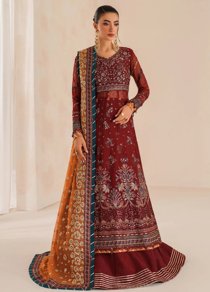 Xenia Formal Unstitched Luxury Chiffon Suits 3 Piece XE25FL Fariyn - Formals Collection