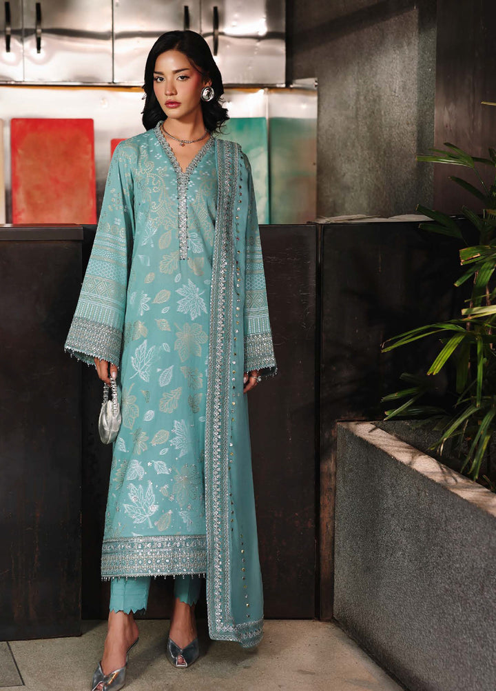 Maya by Nureh Unstitched Embroidered Jacquard 3 Piece Suit NU26UJM NJ-108 - Casual Collection