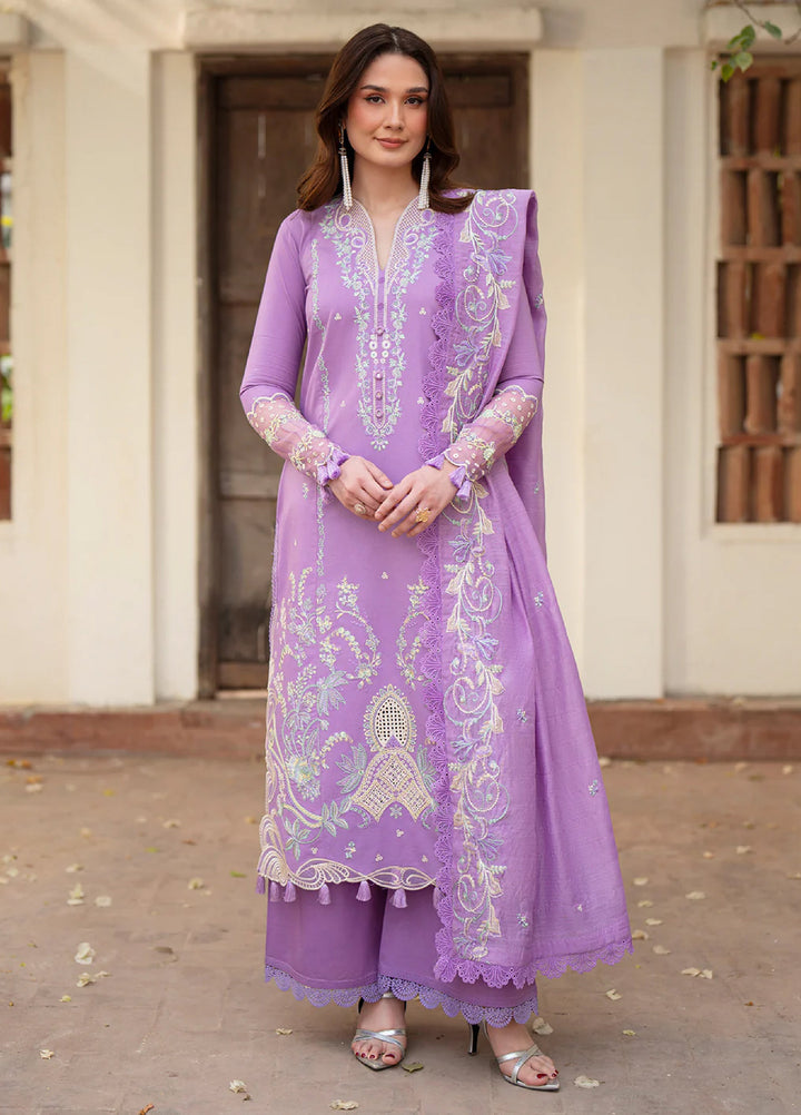 Angan by Mahnur Unstitched Embroidered Lawn 3 Piece Suit MN26UAL AAN-009 - Summer Collection