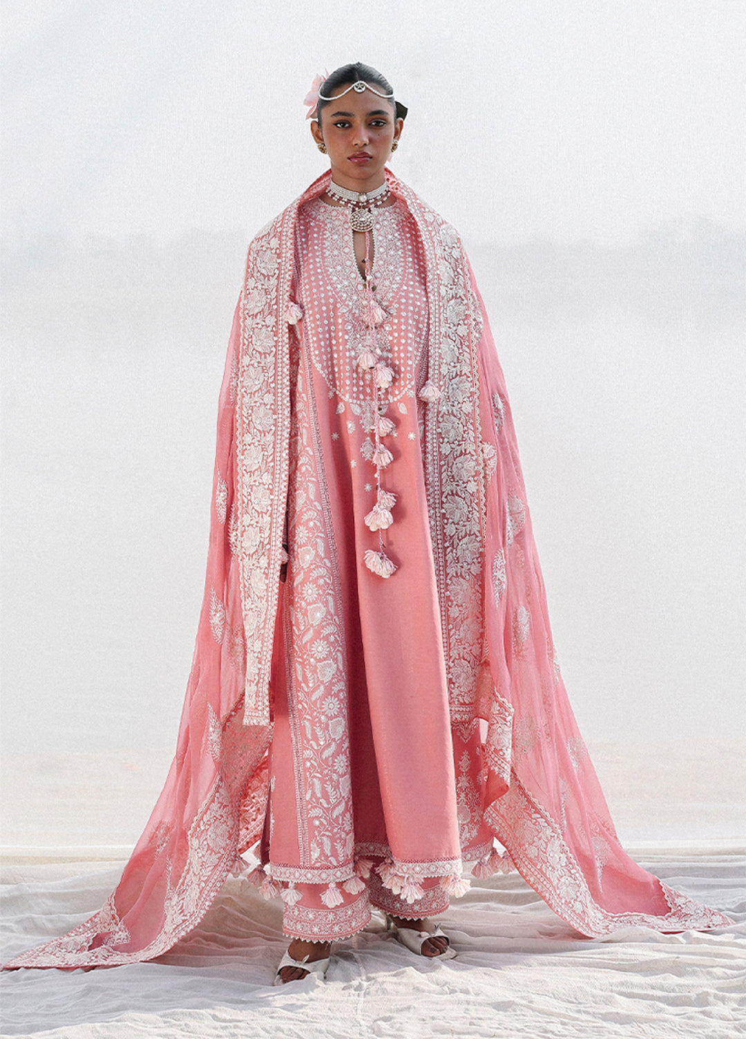 Kalabagh by Hussain Rehar Unstitched Embroidered Luxury Lawn 3 Piece Suit HR26UKL D10 Sorti - Festive Collection