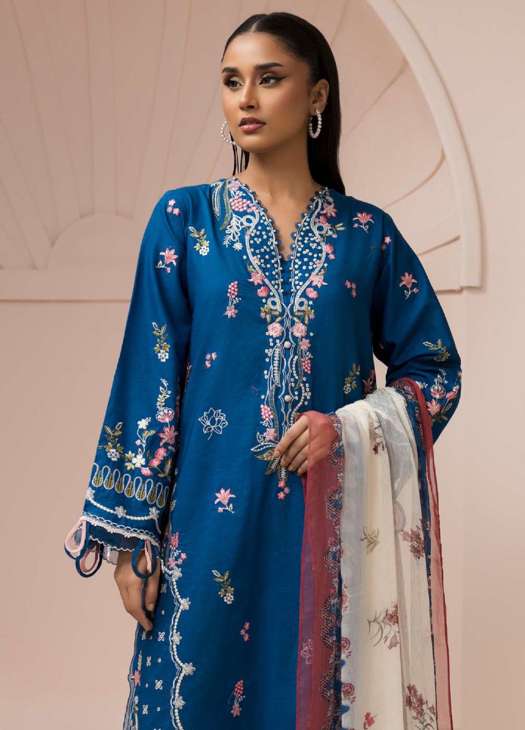 Zellbury Unstitched Printed Lawn 3 Piece Suit ZB26UC WUS26E30455 - Casual Collection