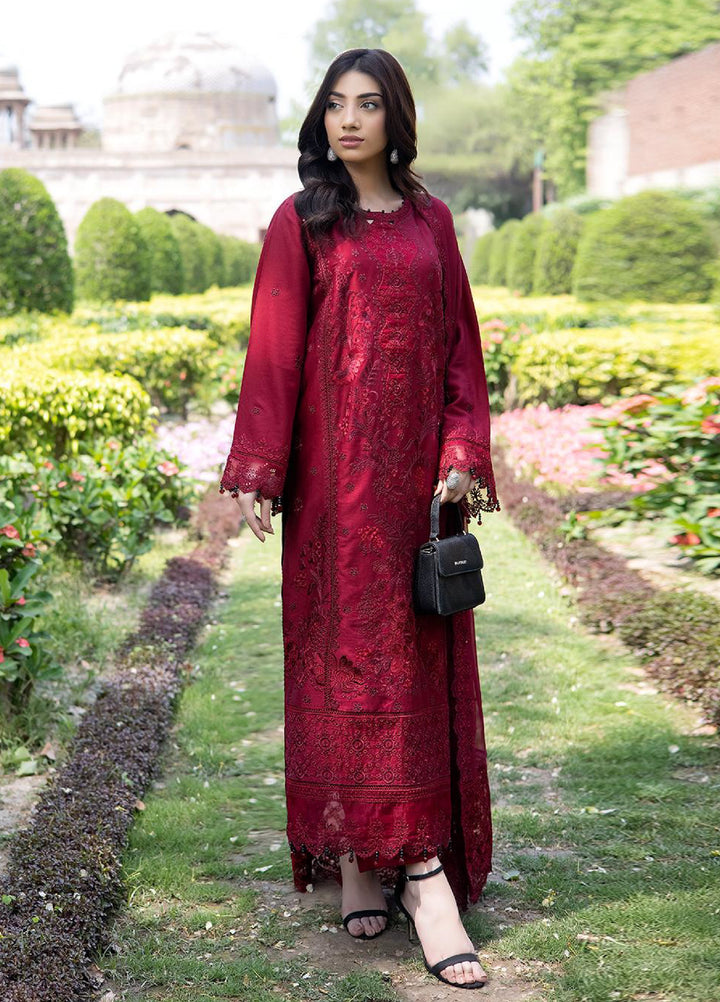 Inara by Javairia Women RTW Embroidered Lawn 2 Piece Suit IN26PJF Gulaab - Festive Collection