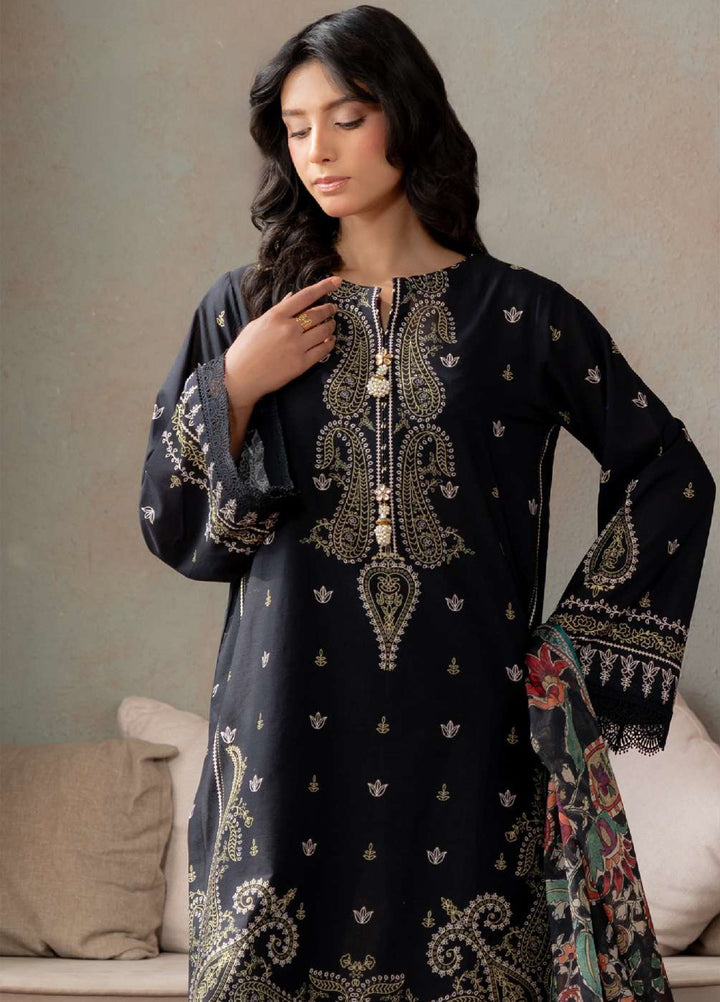 Zellbury Unstitched Printed Lawn 3 Piece Suit ZB26UVIII WUS26X30837 - Casual Collection