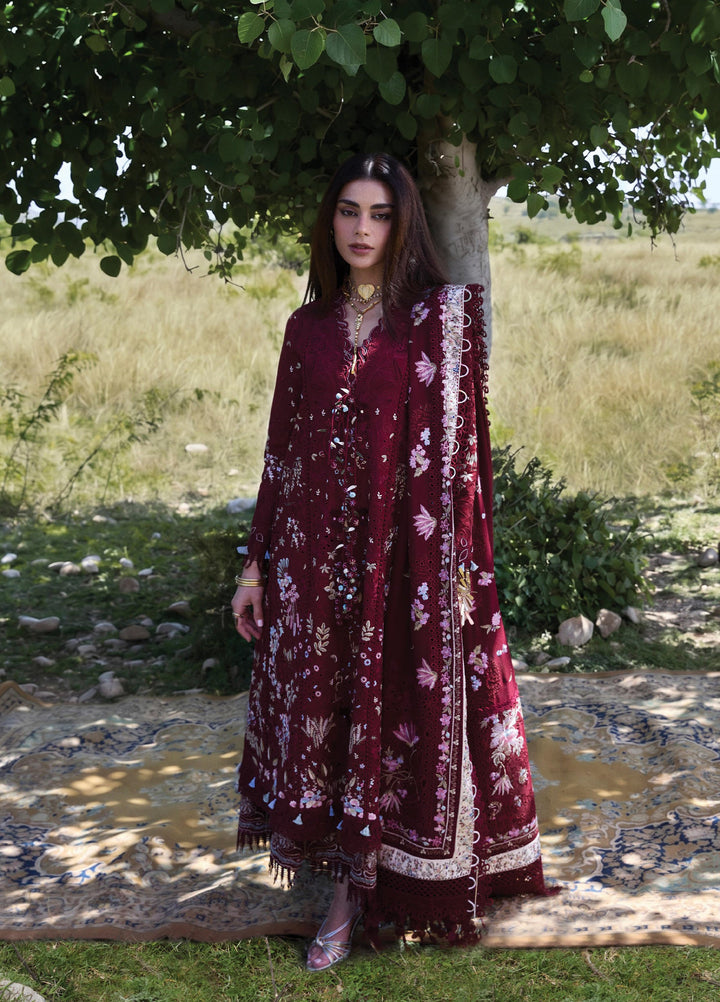 Suffuse Unstitched Embroidered Lawn 3 Piece Suit SSY26ULE Narevi - Eid Collection