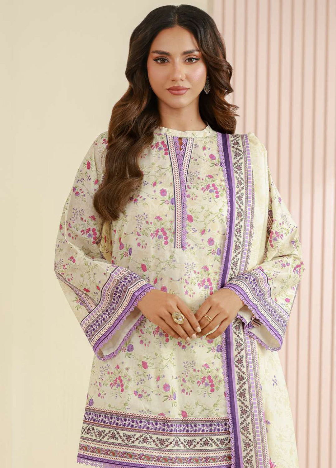 Zellbury Unstitched Printed Lawn 3 Piece Suit ZB26UCVII WUS26X31015 - Casual Collection