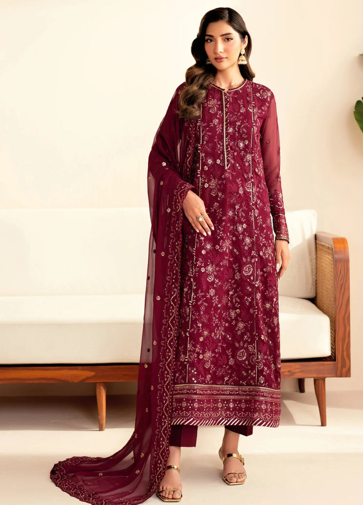 Xenia Formal Unstitched Luxury Chiffon Suits 3 Piece XE25FL Darya - Formals Collection