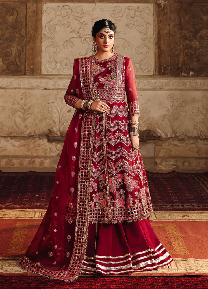 Silsila by Meeral Pret Embroidered Organza 3 Piece Dure - Festive Collection