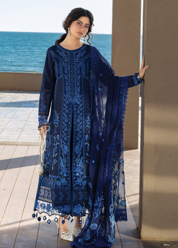 Sirene by Mahnur Unstitched Embroidered Lawn 3 Piece Suit MN26USL S-15 - Summer Collection