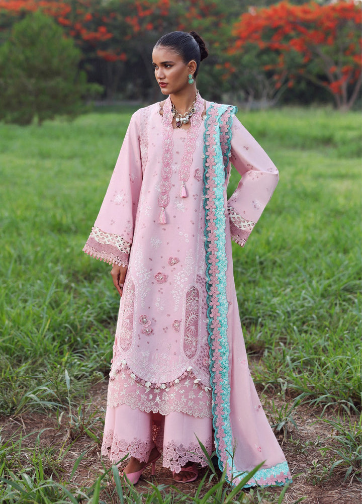 Lilas by Republic WomensWear Unstitched Embroidered Lawn 3 Piece Suit RW26ULL D-1B - Eid Collection