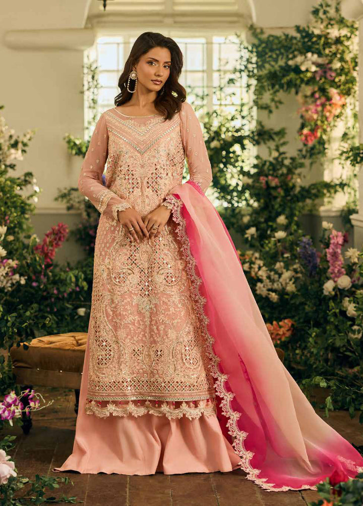 Celine by Charizma Unstitched Embroidered Chiffon 4 Piece Suit CHR26UC Celine CCE6-05 - Festive Collection