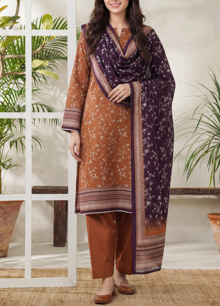Daman by VS Textiles Unstitched Printed Lawn 3 Piece Suit VS26UDL D-12 856 - Casual Collection