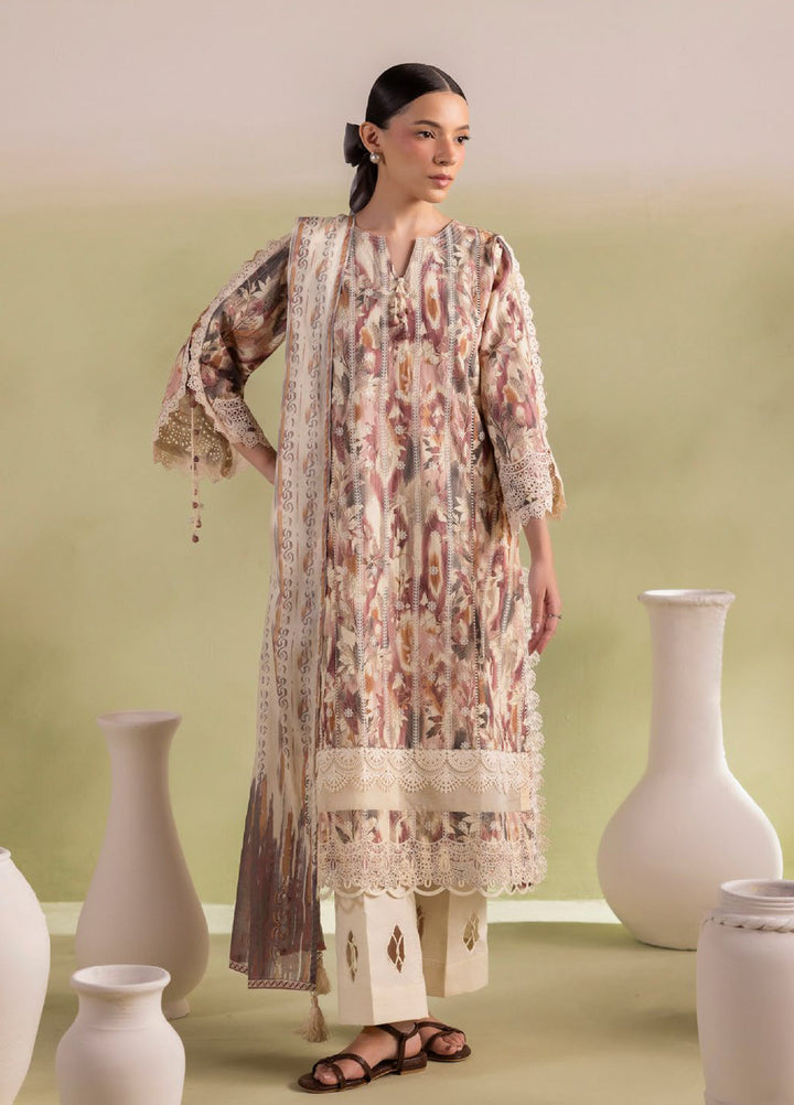 Bagheecha by Gul Ahmed Unstitched Embroidered Lawn 3 Piece Suit GA26ULB CL62419 - Casual Collection