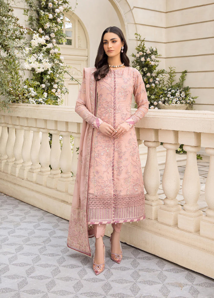 Xenia Formal Unstitched Luxury Chiffon Suits 3 Piece XE25FL Faryal - Formals Collection