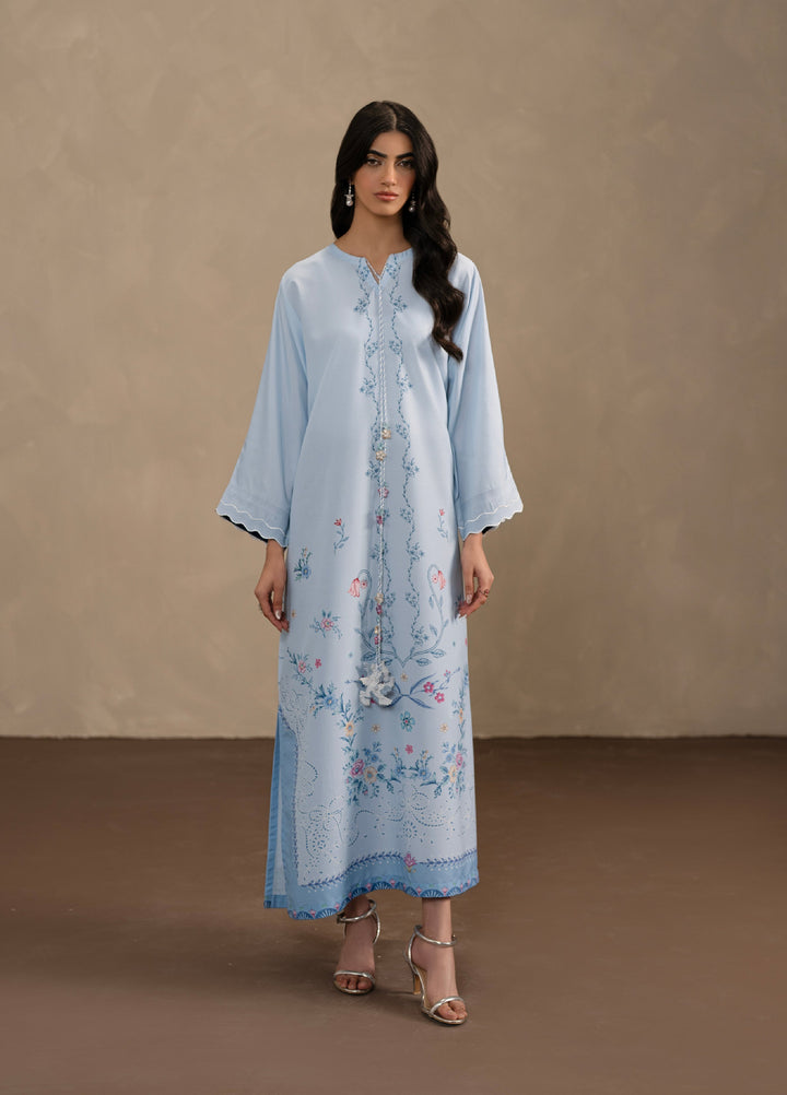 Seran Women Pret Printed Poly Cambric Kaftan SN26PK D-2 Serena - Casual Collection